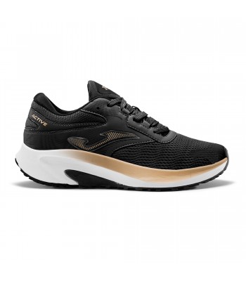 Joma Active Lady 2501 mujer negro oro